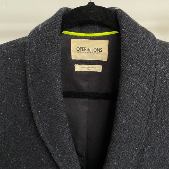 Operations Wool Tailcoat Blazer - Picture 2 of 7